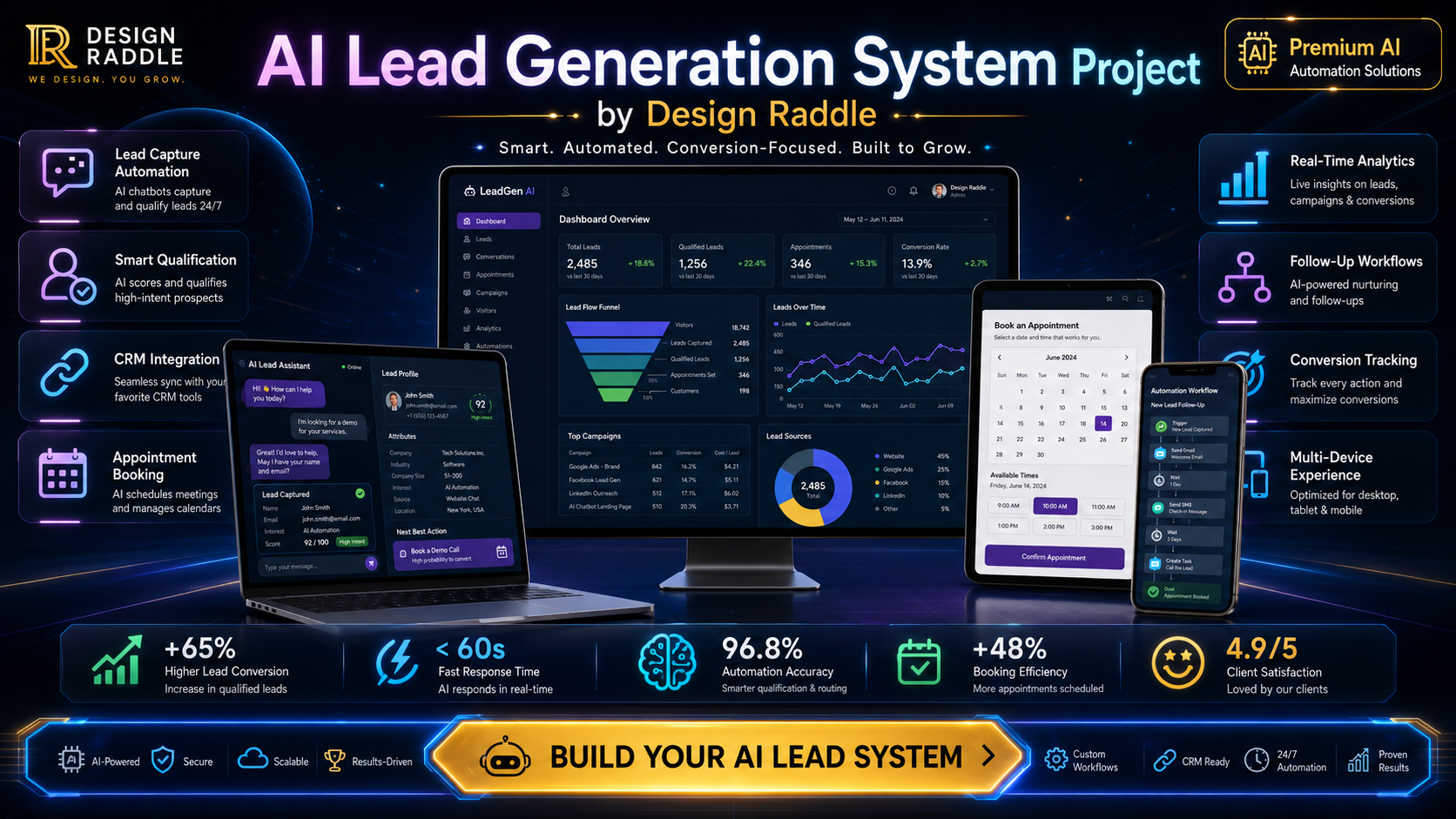 AI lead generation system project